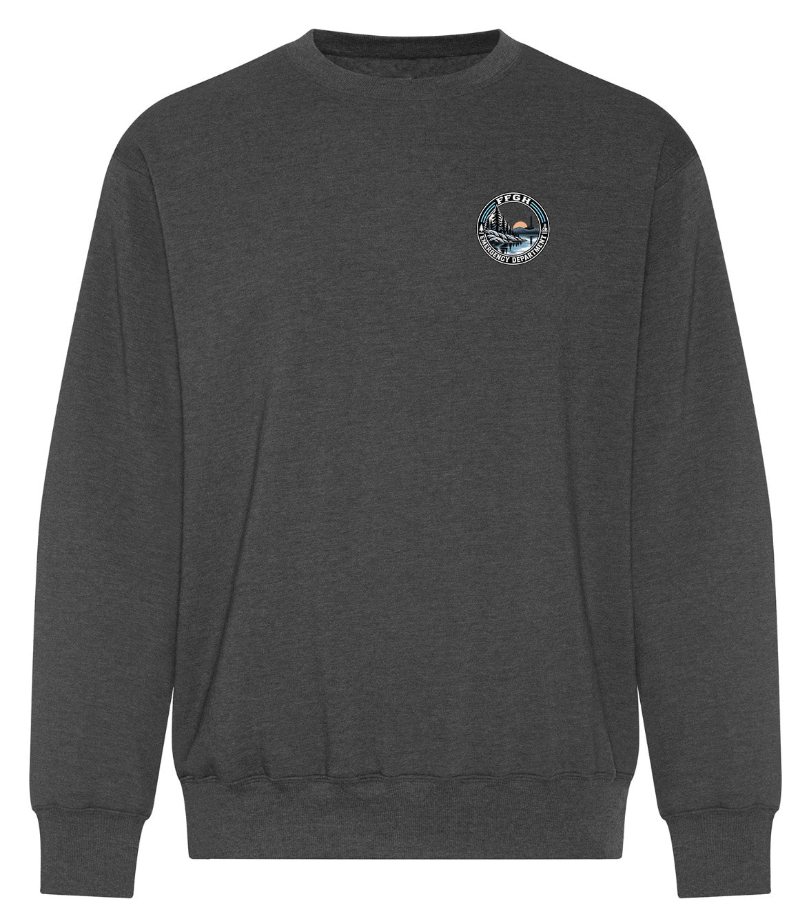 Flin Flon General Hospital Emergency Department - Featherweight Crew Sweatshirt