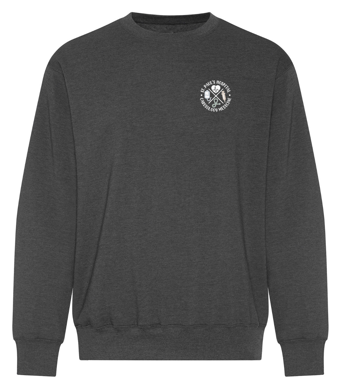 St. Paul's Hospital 5th Medicine - Cardiology Medicine - Featherweight Crew Sweatshirt
