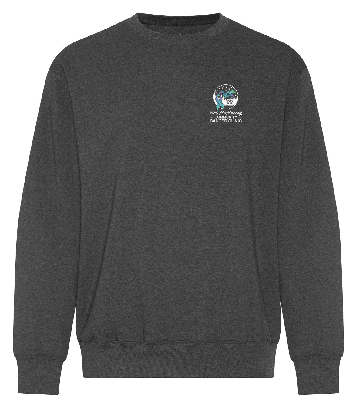 Fort McMurray Community Cancer Clinic - Featherweight Crew Sweatshirt