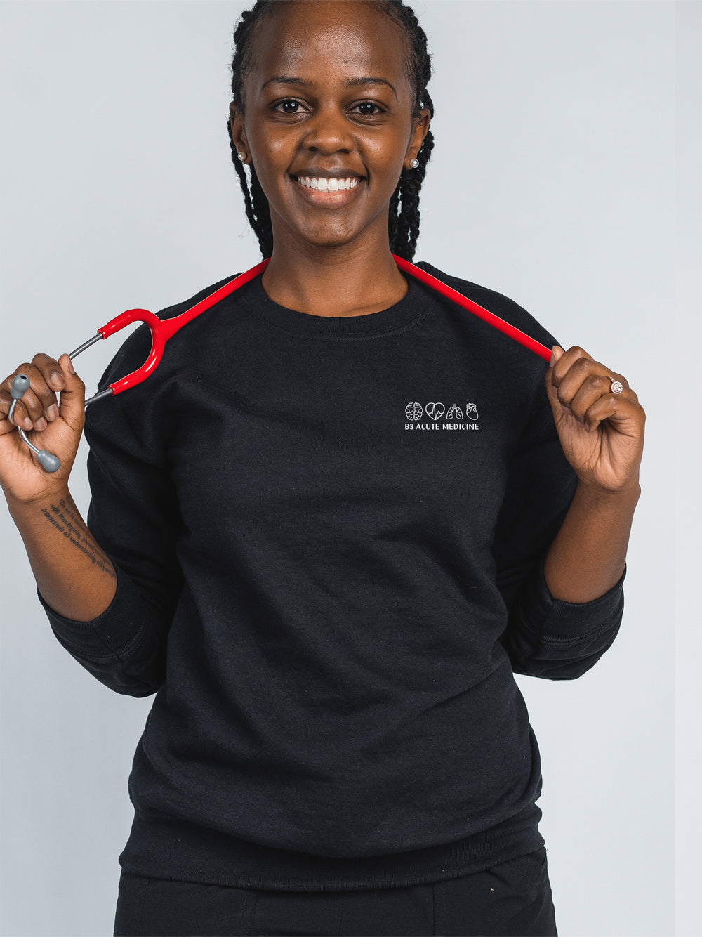 Peterborough Regional Health Centre B3 Acute Medicine - Non-Pocketed Crew Sweatshirt