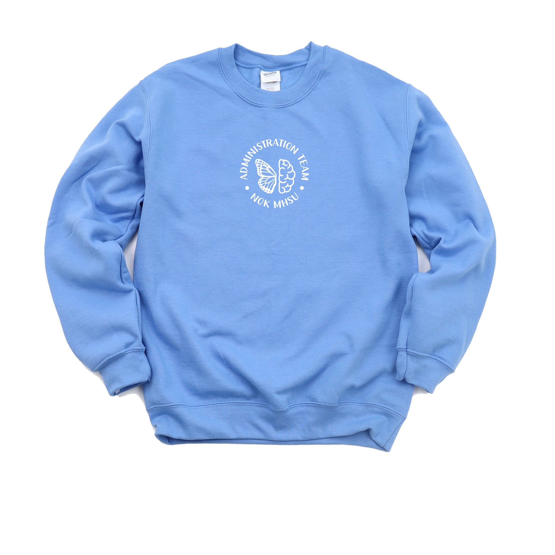NOK Mental Health and Substance Use Administrative Team - Non-Pocketed Crew Sweatshirt - Lubdub Apparel
