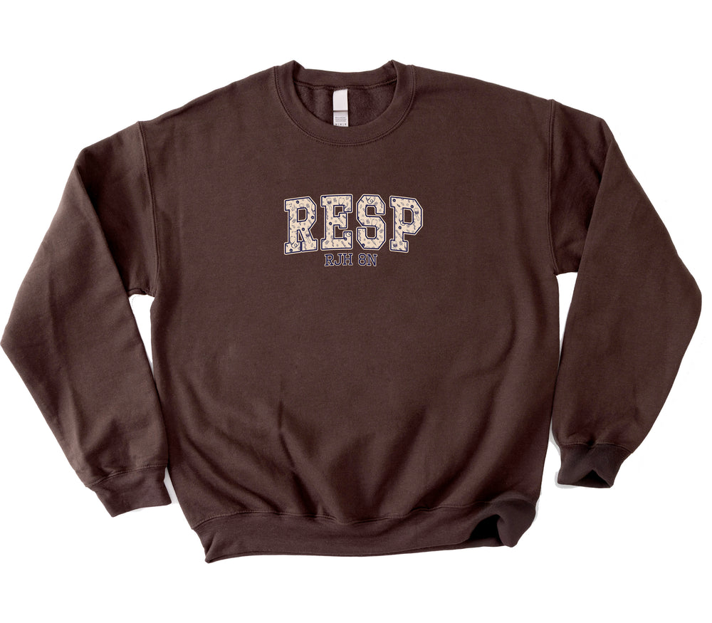 Royal Jubilee Hospital 8N Respiratory - Round 2 - Non-Pocketed Crew Sweatshirt