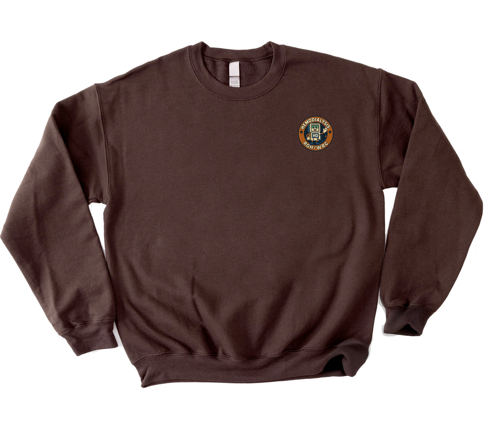Regina General Hospital Hemodialysis Unit - Round 2 - Non-Pocketed Crew Sweatshirt