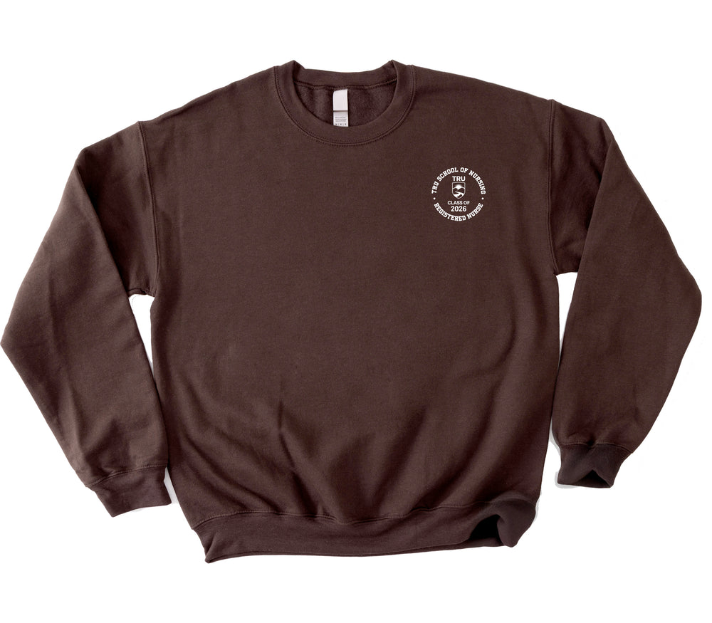Thompson Rivers University School of Nursing - Round 2 - Non-Pocketed Crew Sweatshirt
