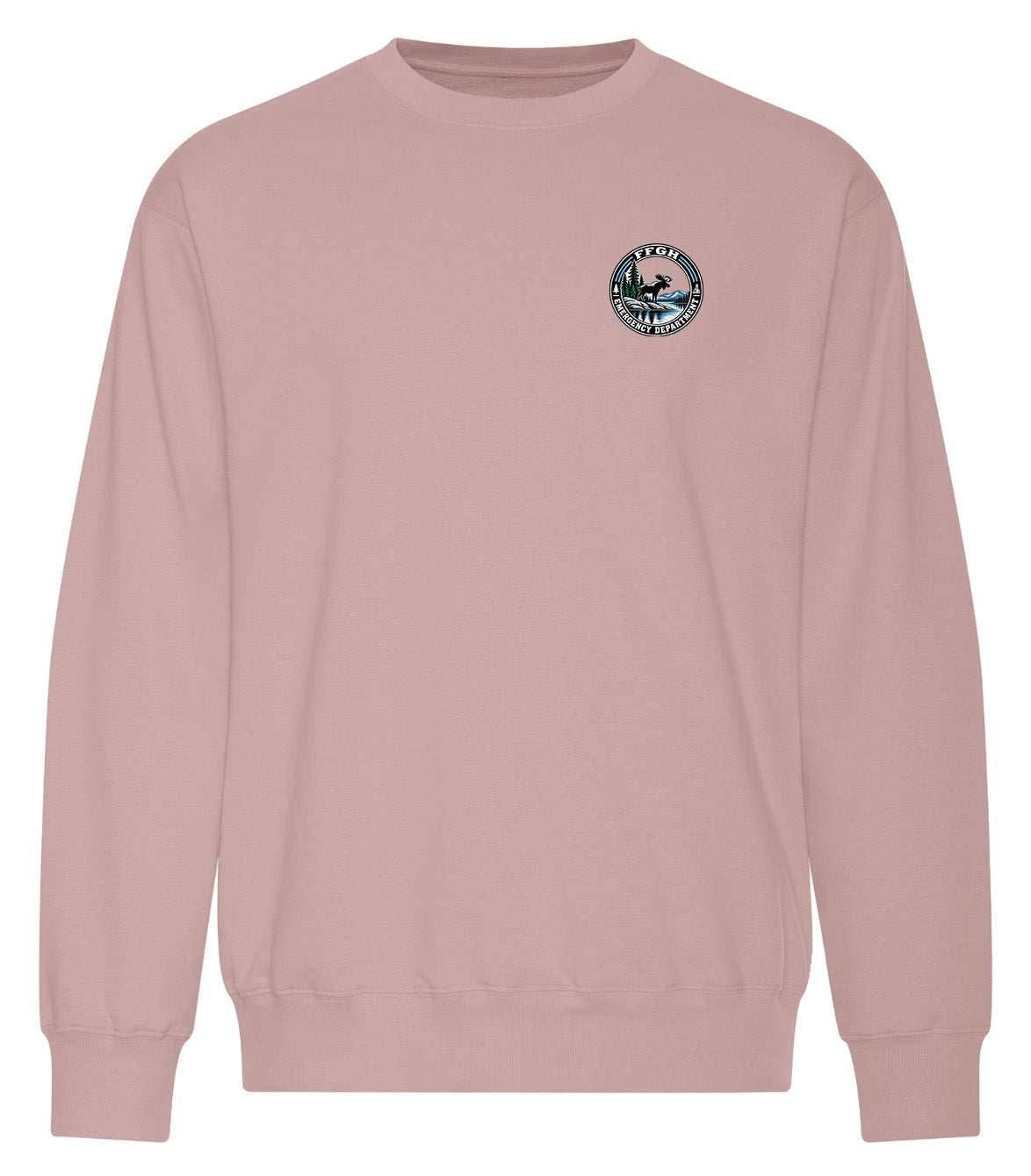 Flin Flon General Hospital Emergency Department - Featherweight Crew Sweatshirt