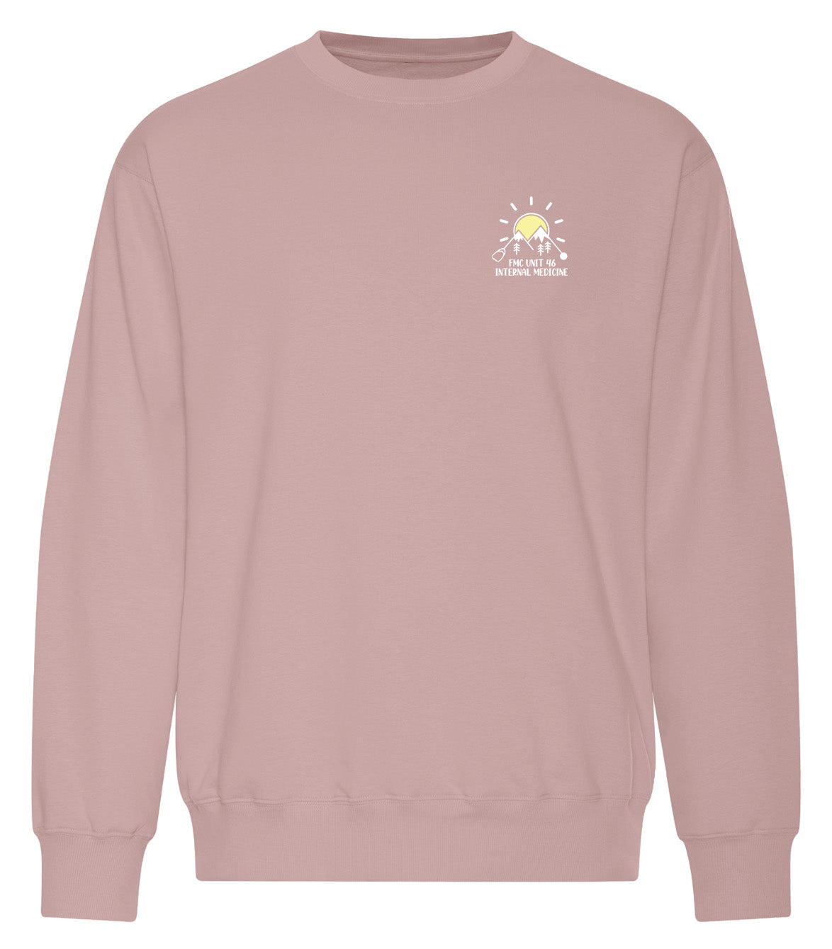 Foothills Medical Center Unit 46 Internal Medicine - Featherweight Crew Sweatshirt