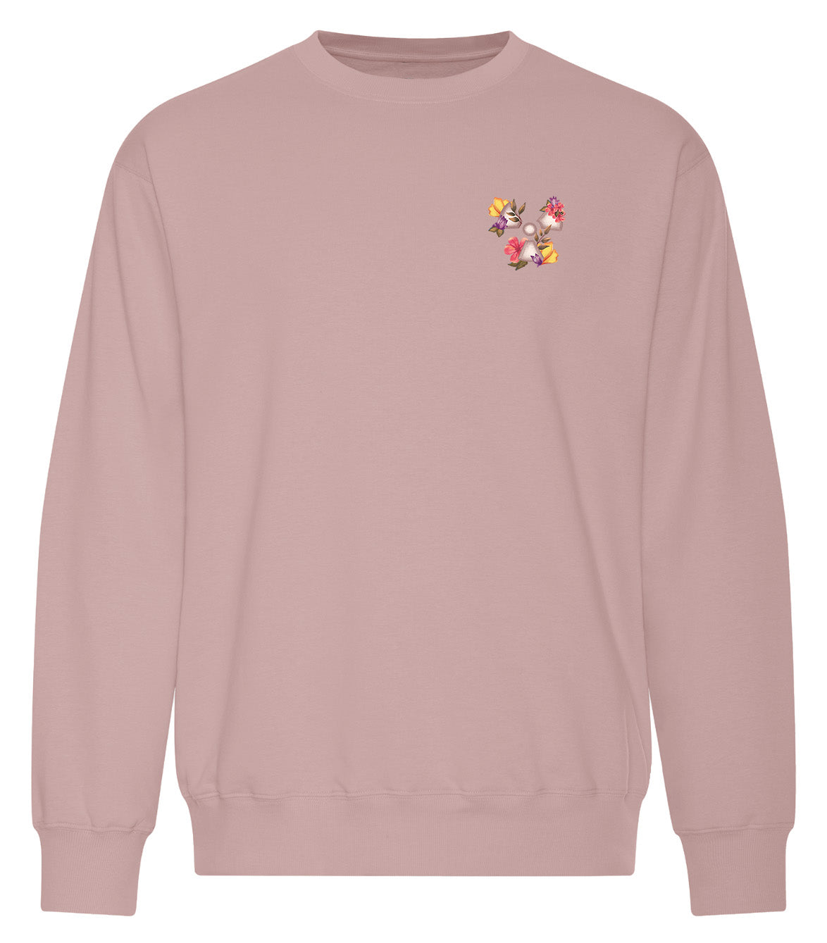Floral Sketch - Featherweight Crew Sweatshirt