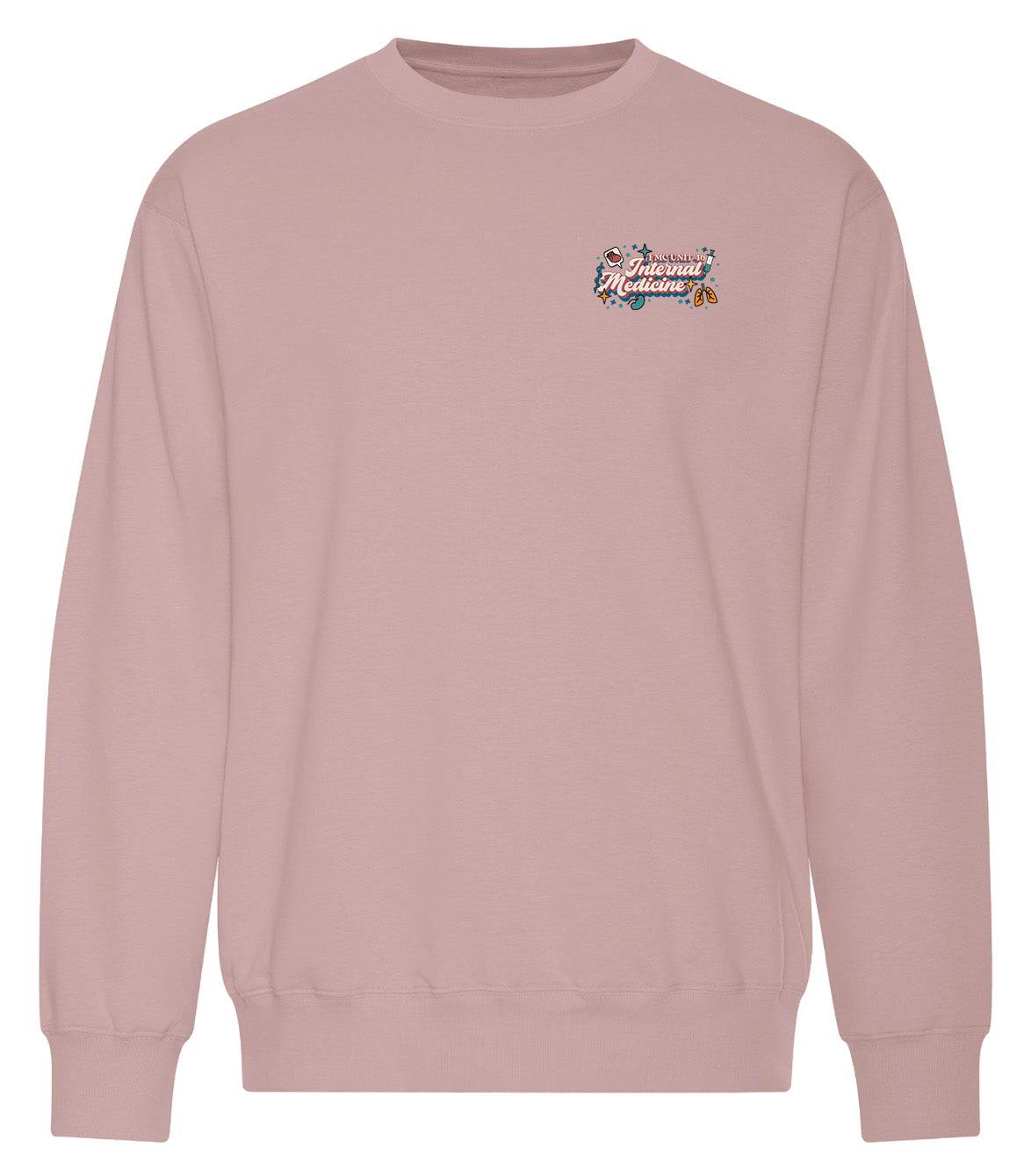 Foothills Medical Center Unit 46 Internal Medicine - Featherweight Crew Sweatshirt