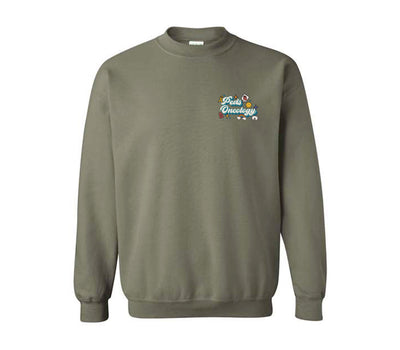 Peds Oncology Retro - Non-Pocketed Crew Sweatshirt