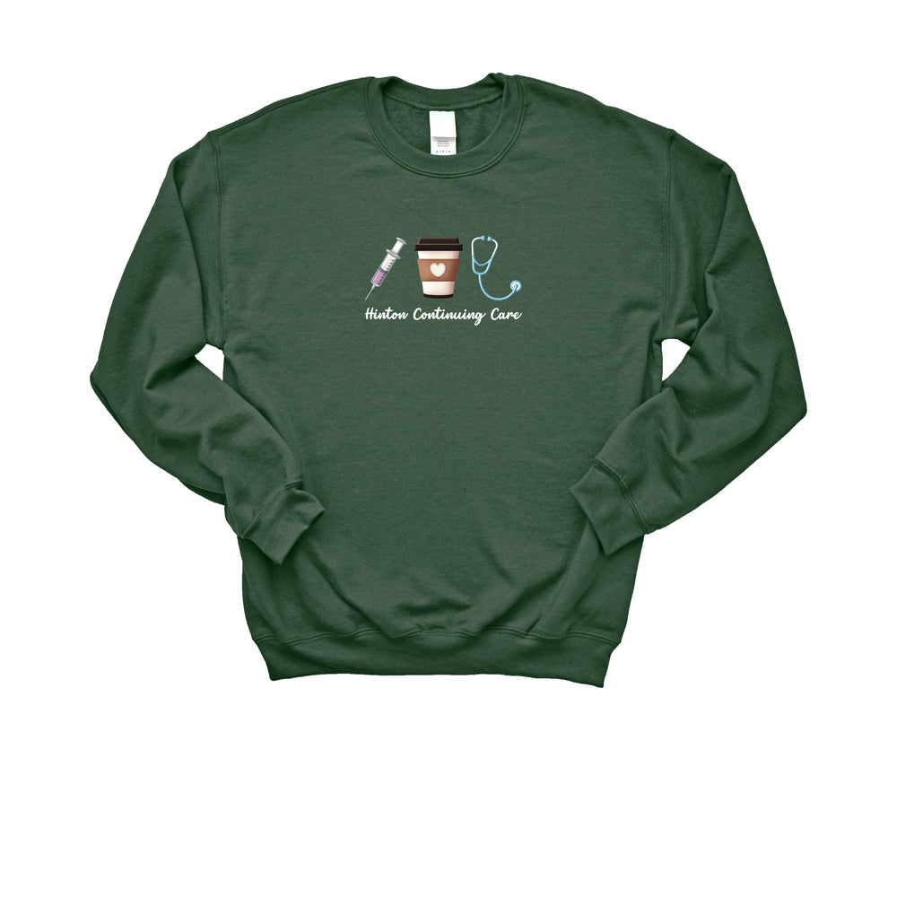 Hinton Continuing Care - Non-Pocketed Crew Sweatshirt