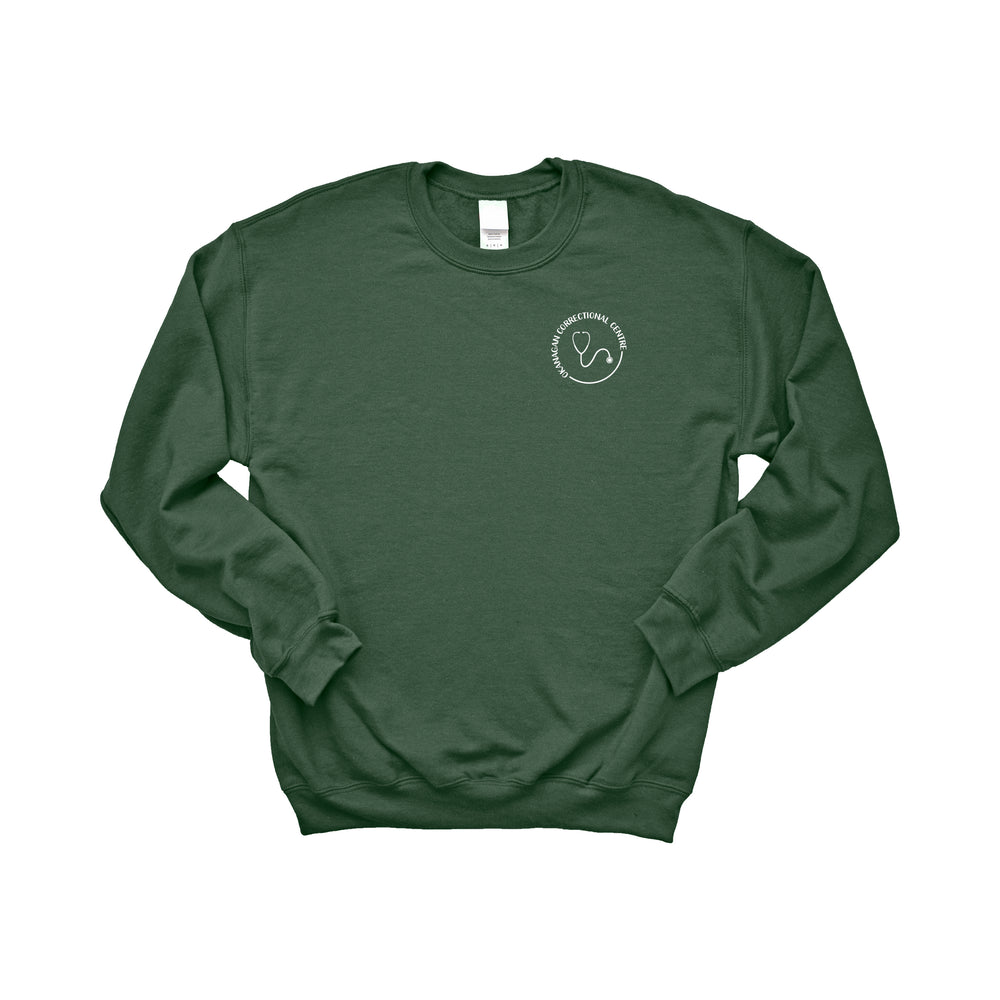 Okanagan Correctional Centre Healthcare - Non-Pocketed Crew Sweatshirt