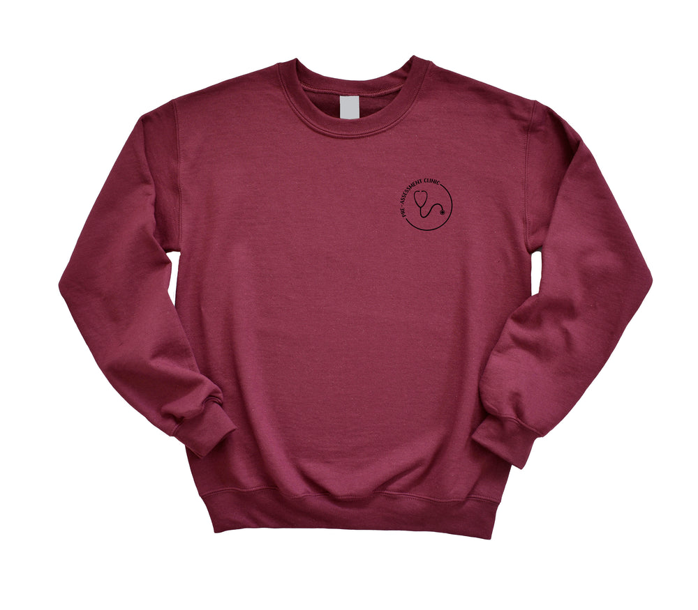 Saskatoon City Hospital Pre-Assessment Clinic (PAC) - Non-Pocketed Crew Sweatshirt