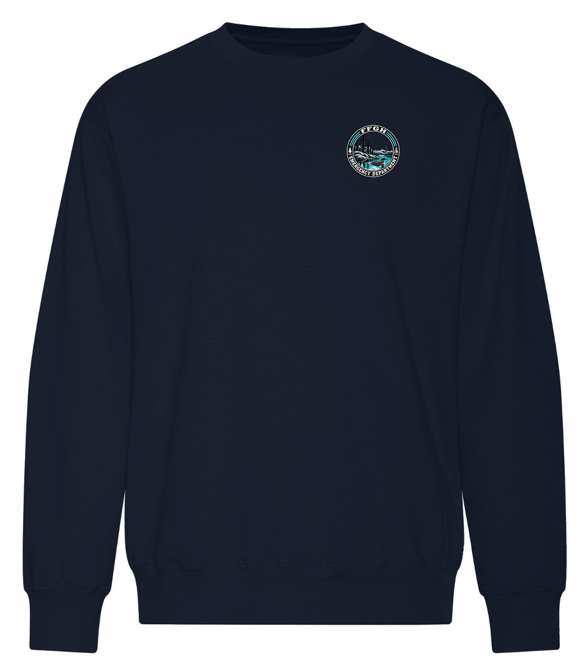 Flin Flon General Hospital Emergency Department - Featherweight Crew Sweatshirt
