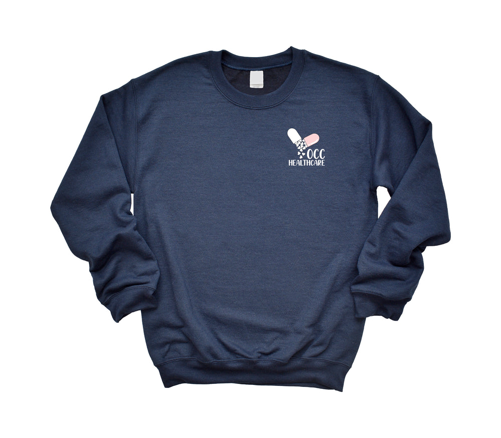 Okanagan Correctional Centre Healthcare - Non-Pocketed Crew Sweatshirt
