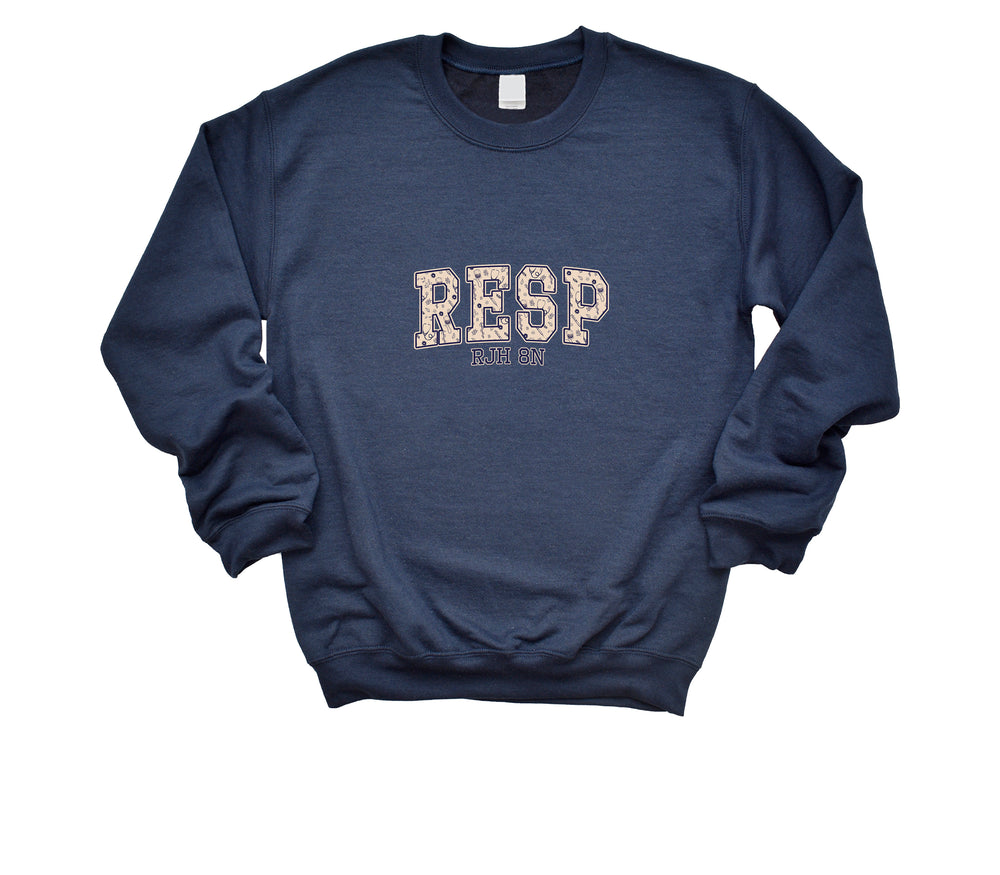 Royal Jubilee Hospital 8N Respiratory - Round 2 - Non-Pocketed Crew Sweatshirt