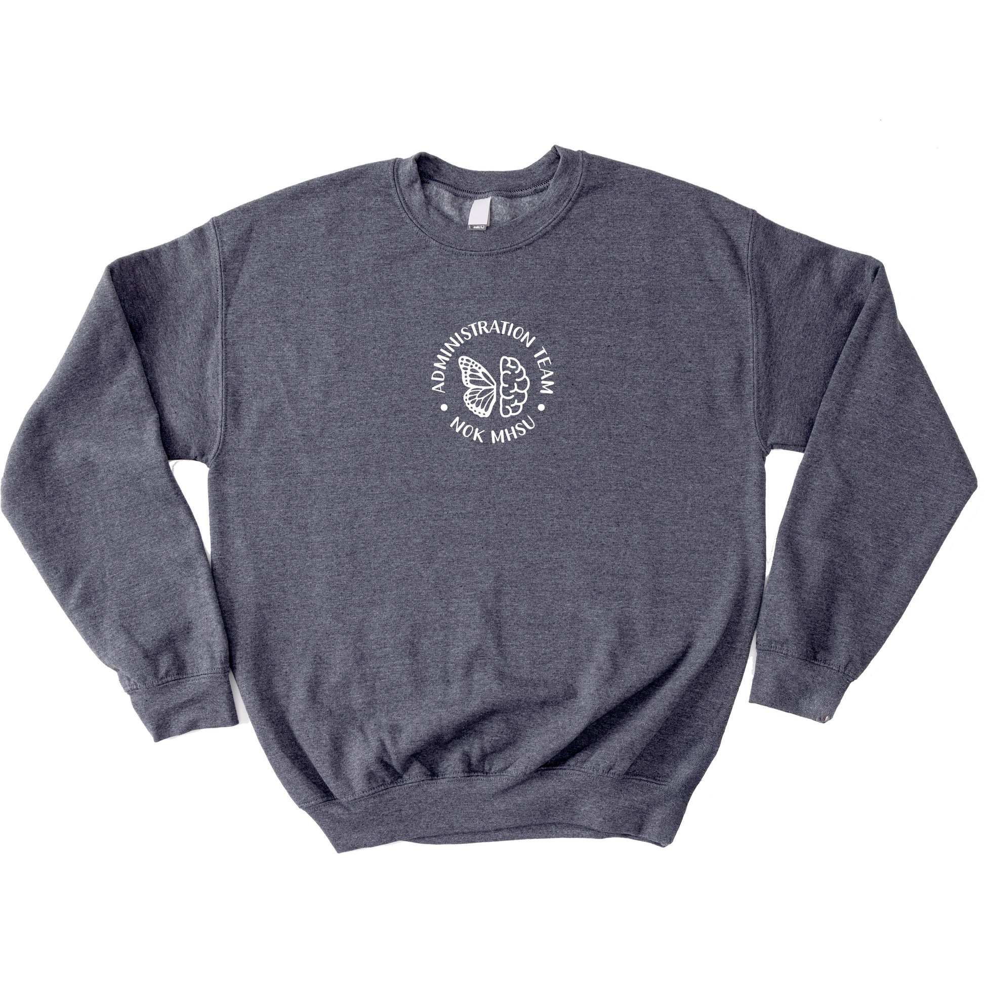 NOK Mental Health and Substance Use Administrative Team - Non-Pocketed Crew Sweatshirt - Lubdub Apparel