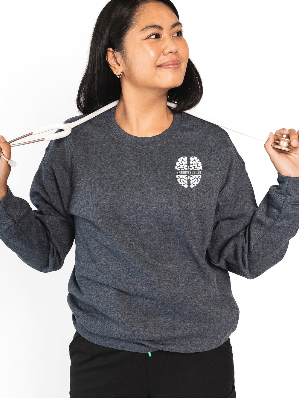 Toronto Western Neurovascular Unit (6AB) - Non-Pocketed Crew Sweatshirt