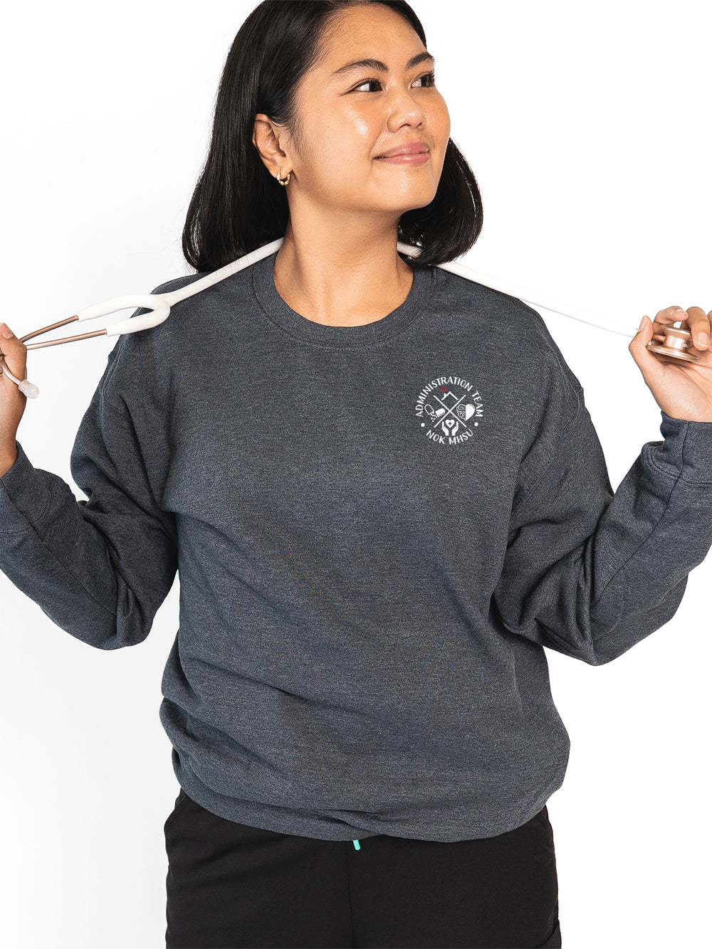 NOK Mental Health and Substance Use Administrative Team - Non-Pocketed Crew Sweatshirt