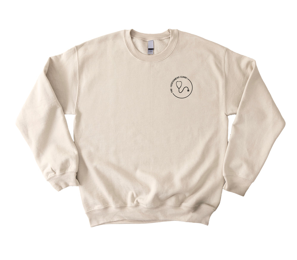 Saskatoon City Hospital Pre-Assessment Clinic (PAC) - Non-Pocketed Crew Sweatshirt