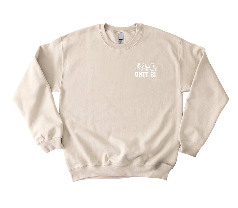 Red Deer Regional Hospital Unit 21 - Round 3 - Non-Pocketed Crew Sweatshirt