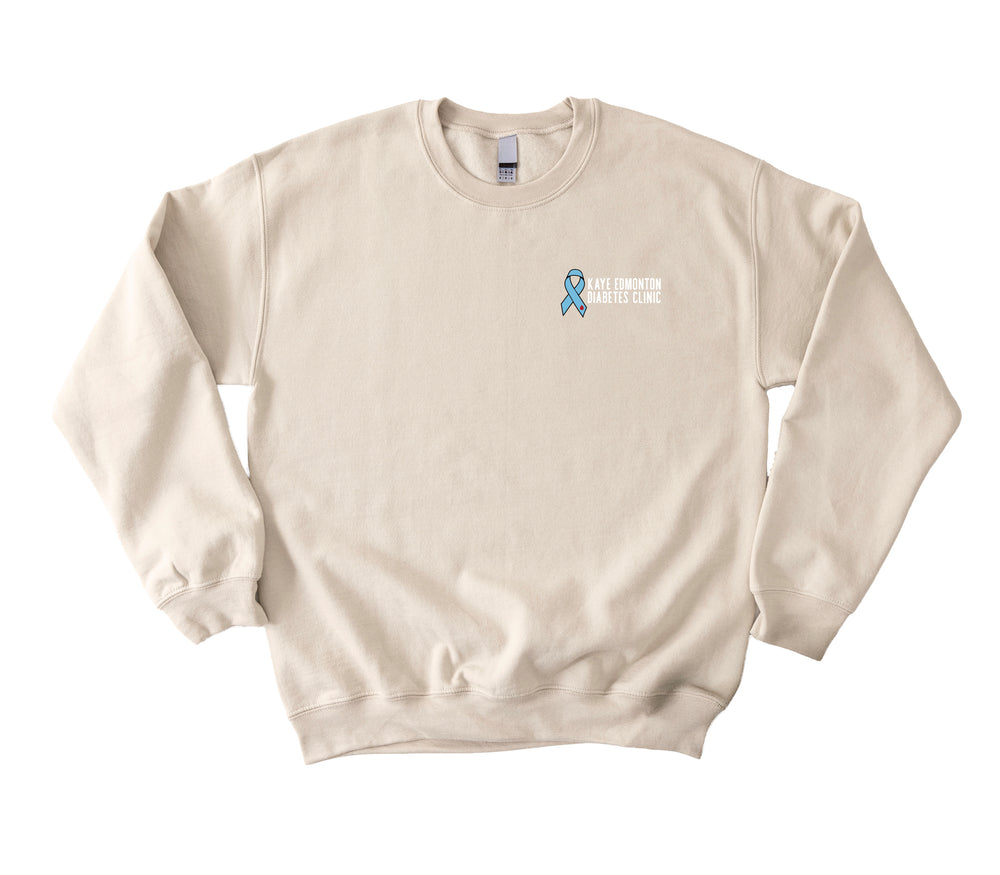 Kaye Edmonton Diabetes Clinic - Non-Pocketed Crew Sweatshirt