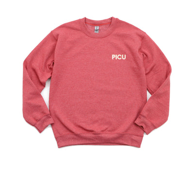 PICU Creds - Non-Pocketed Crew Sweatshirt