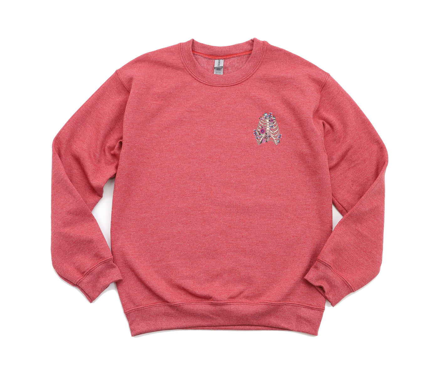 Thorax Floral Sketch - Non-Pocketed Crew Sweatshirt