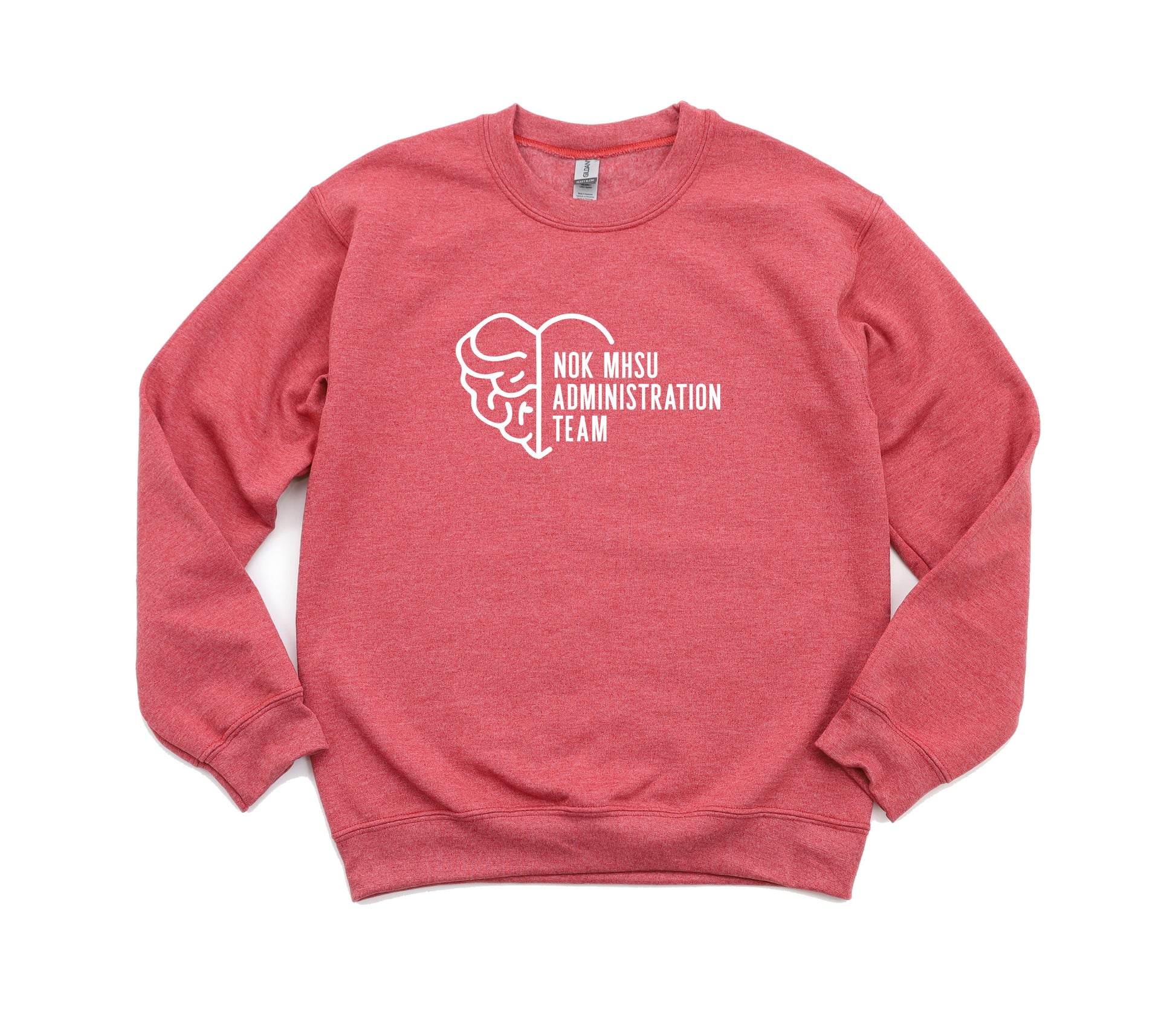 NOK Mental Health and Substance Use Administrative Team - Non-Pocketed Crew Sweatshirt - Lubdub Apparel