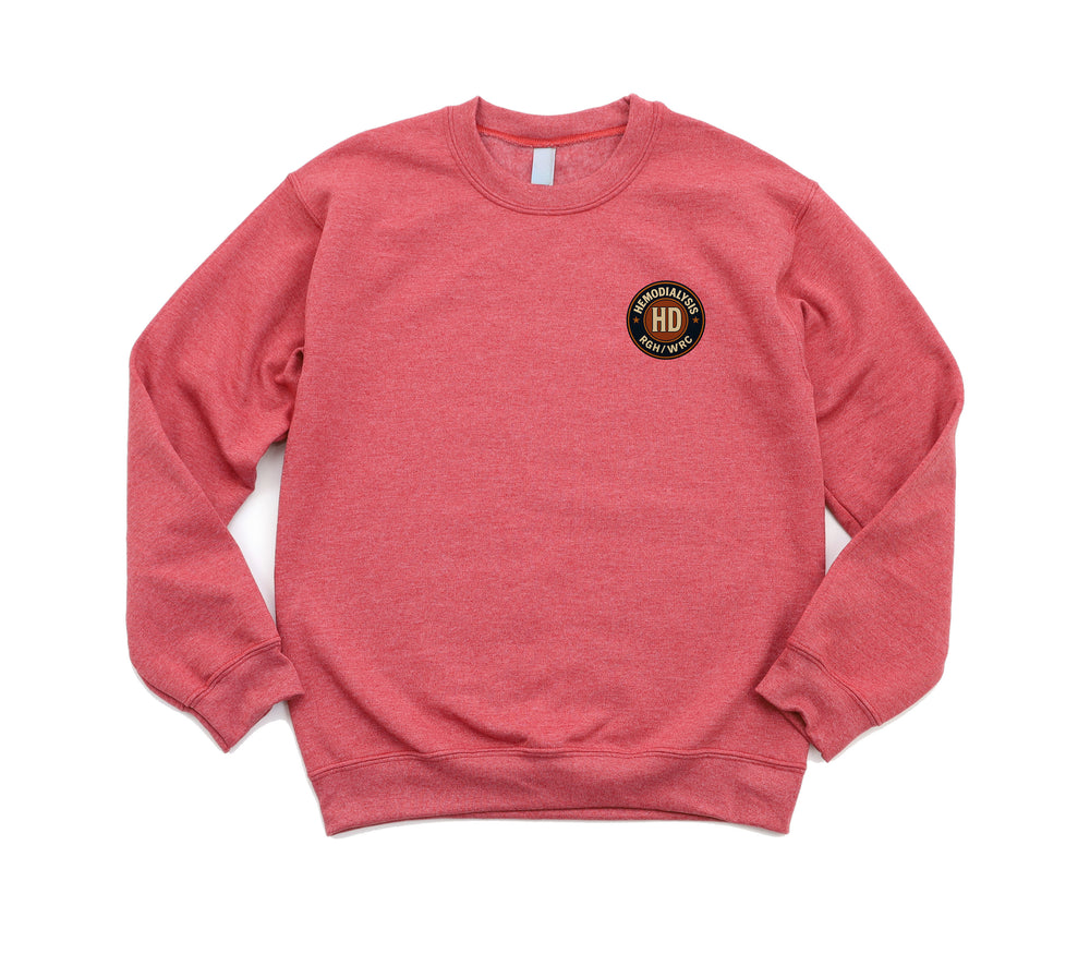 Regina General Hospital Hemodialysis Unit - Round 2 - Non-Pocketed Crew Sweatshirt