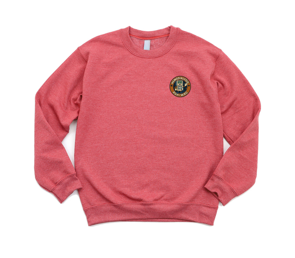 Regina General Hospital Hemodialysis Unit - Round 2 - Non-Pocketed Crew Sweatshirt