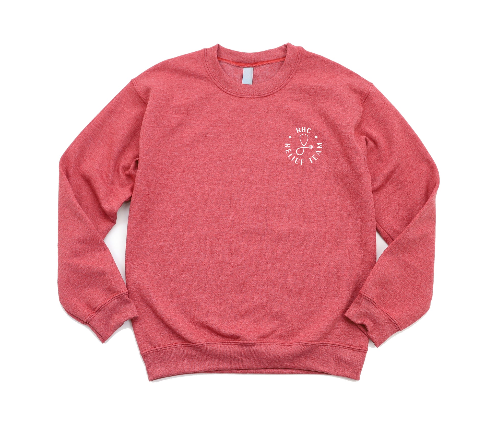 Riverview Health Centre Relief Team - Non-Pocketed Crew Sweatshirt - Lubdub Apparel