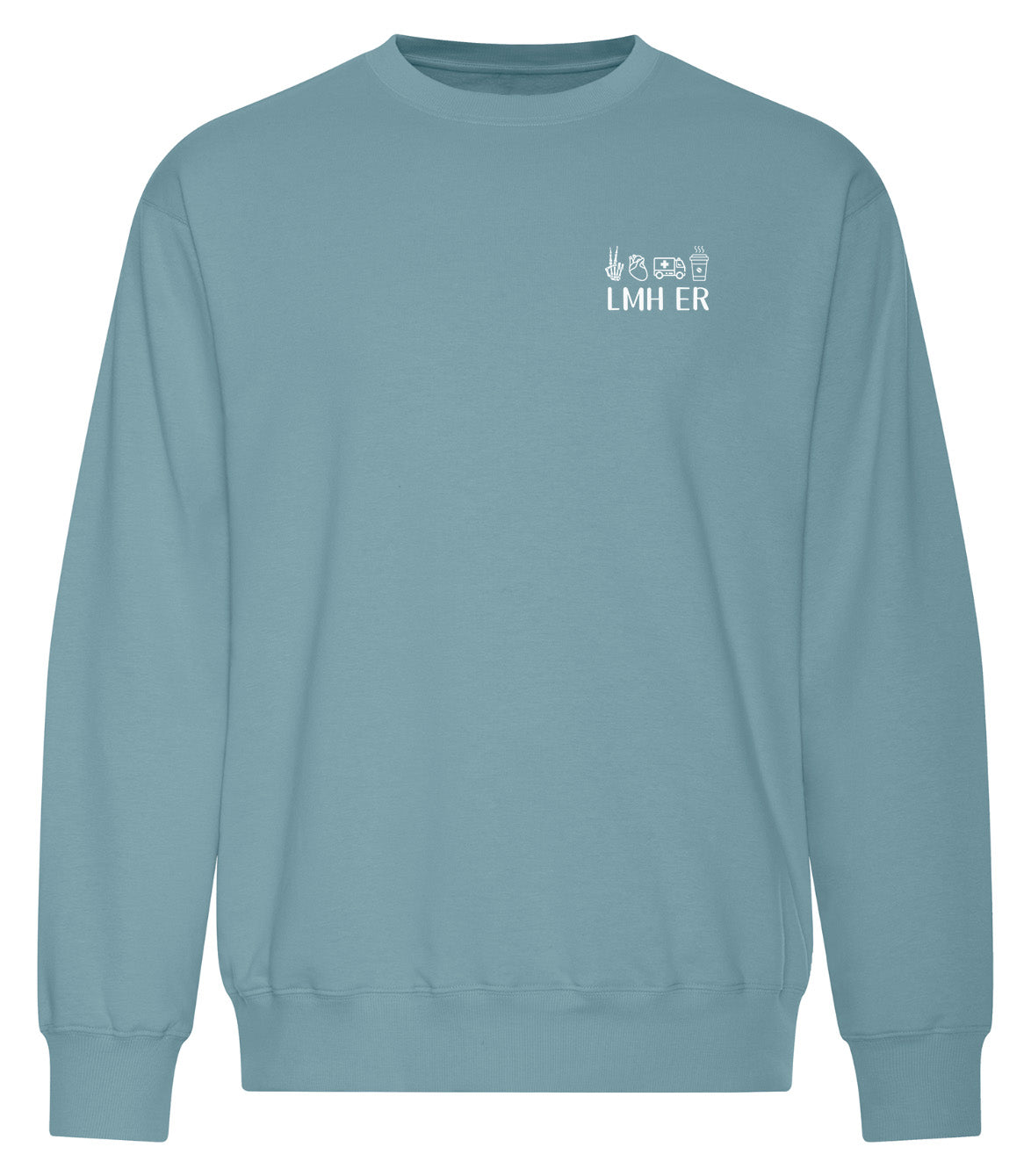 Langley Memorial Hospital (LMH) Emergency - Featherweight Crew Sweatshirt