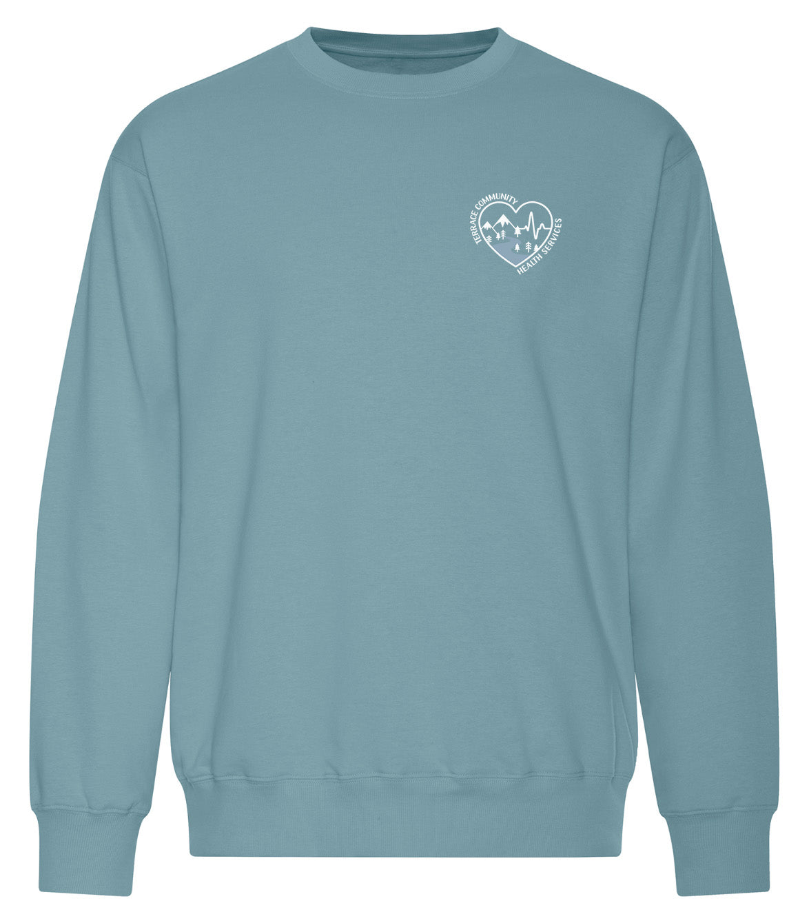 Terrace Community Health Services - Featherweight Crew Sweatshirt