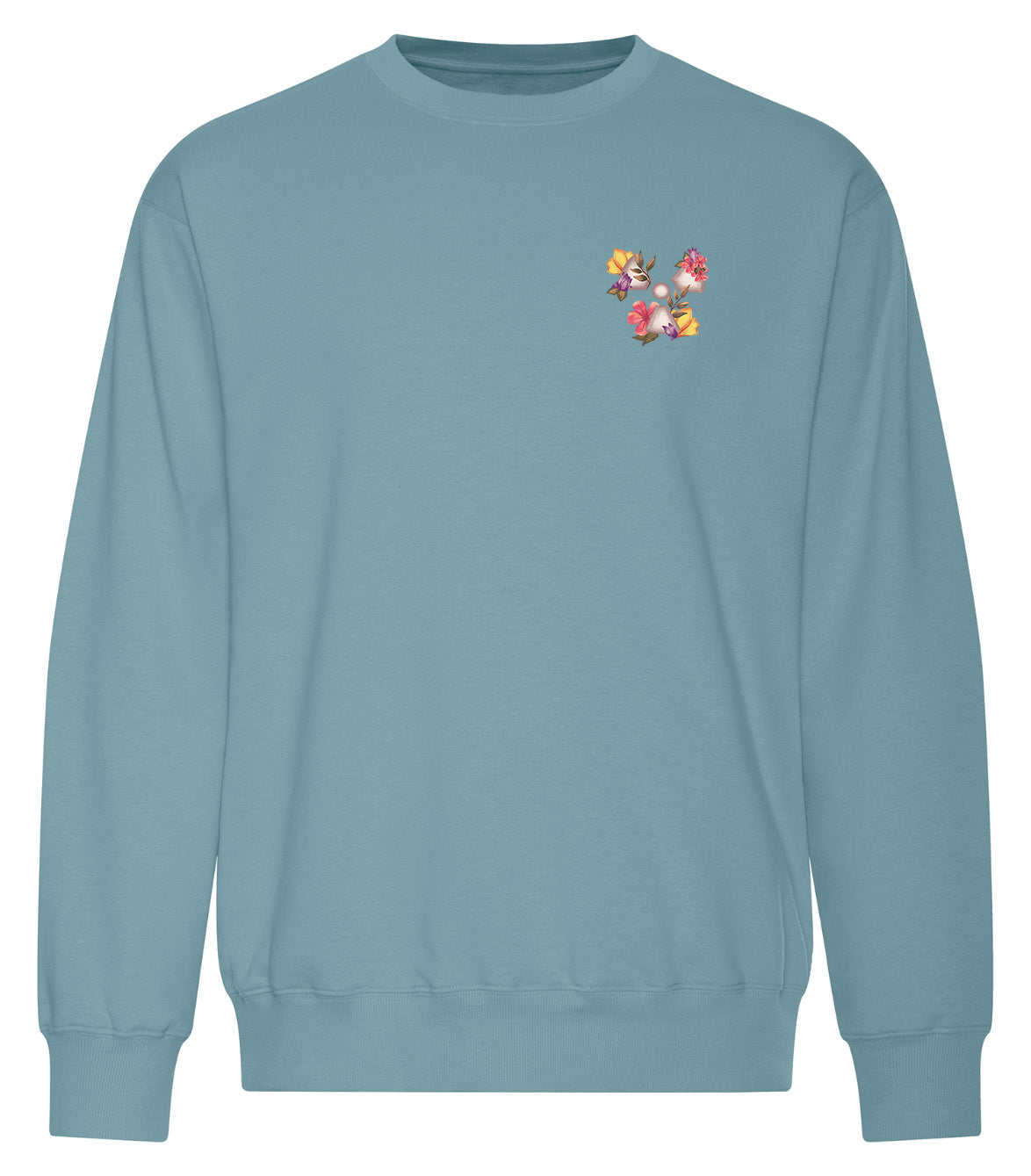 Floral Sketch - Featherweight Crew Sweatshirt