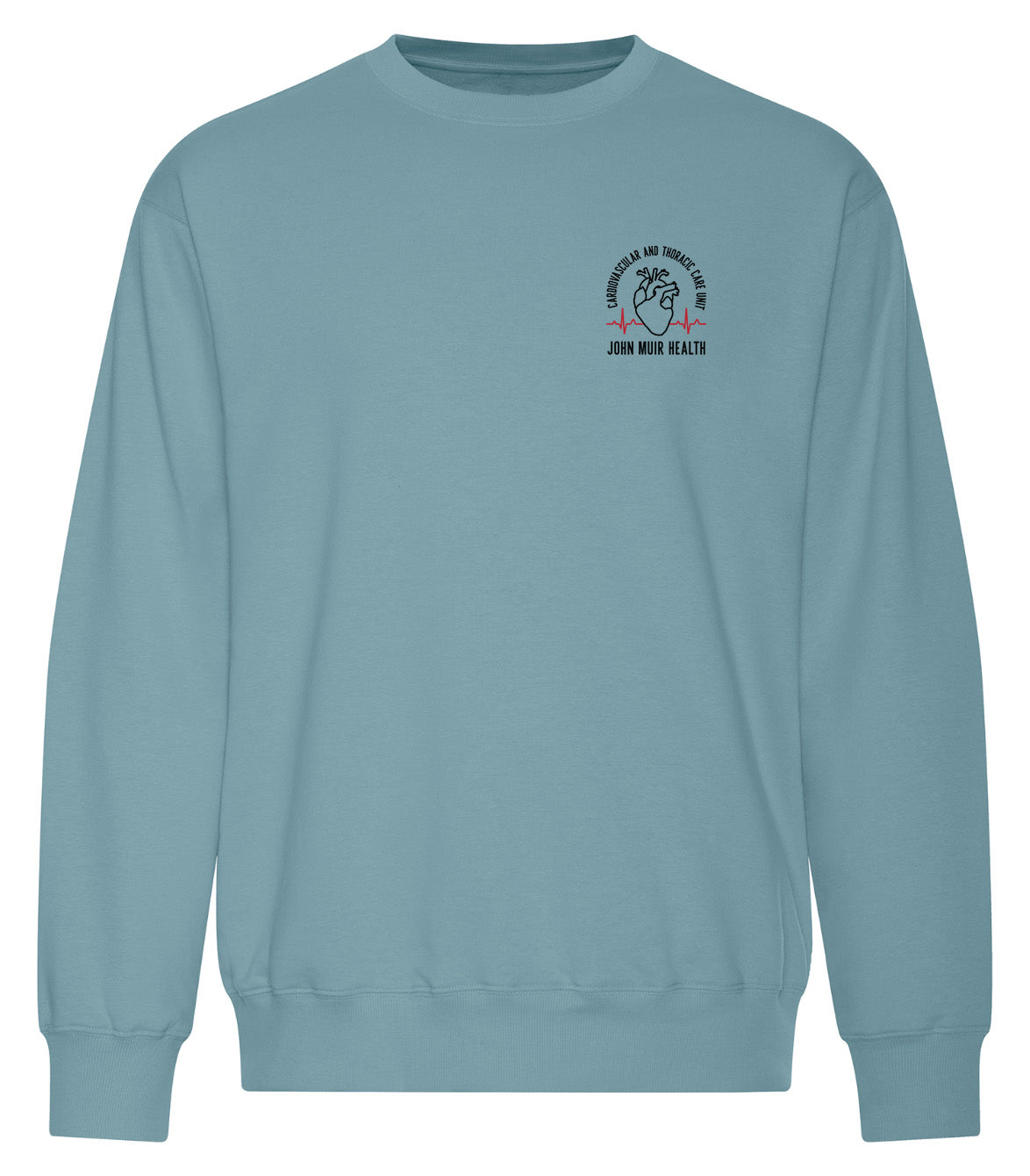 John Muir Health Concord Campus - Cardiovascular and Thoracic Care Unit - Featherweight Crew Sweatshirt