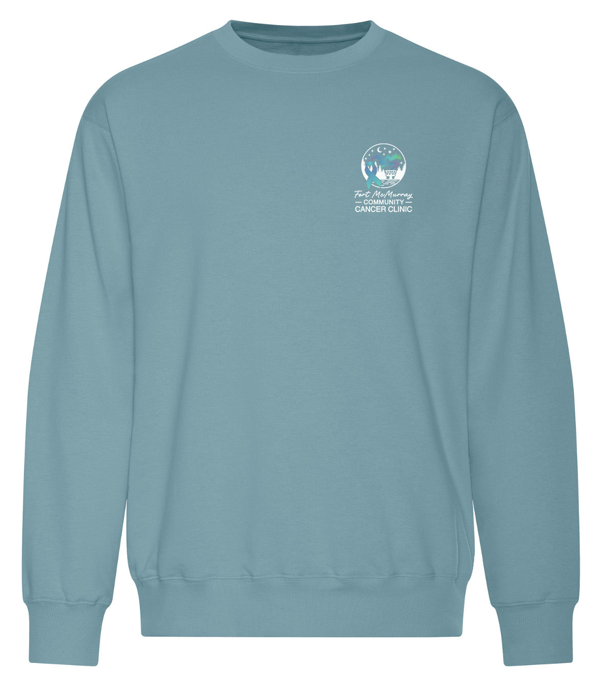 Fort McMurray Community Cancer Clinic - Featherweight Crew Sweatshirt