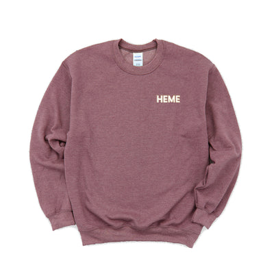 Heme Creds - Non-Pocketed Crew Sweatshirt