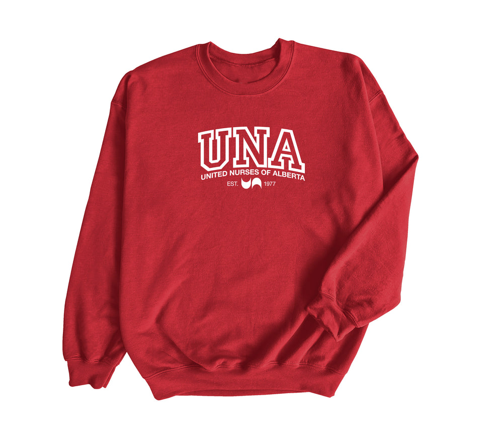 UNA Varsity - Midweight Non-Pocketed Crew Sweatshirt