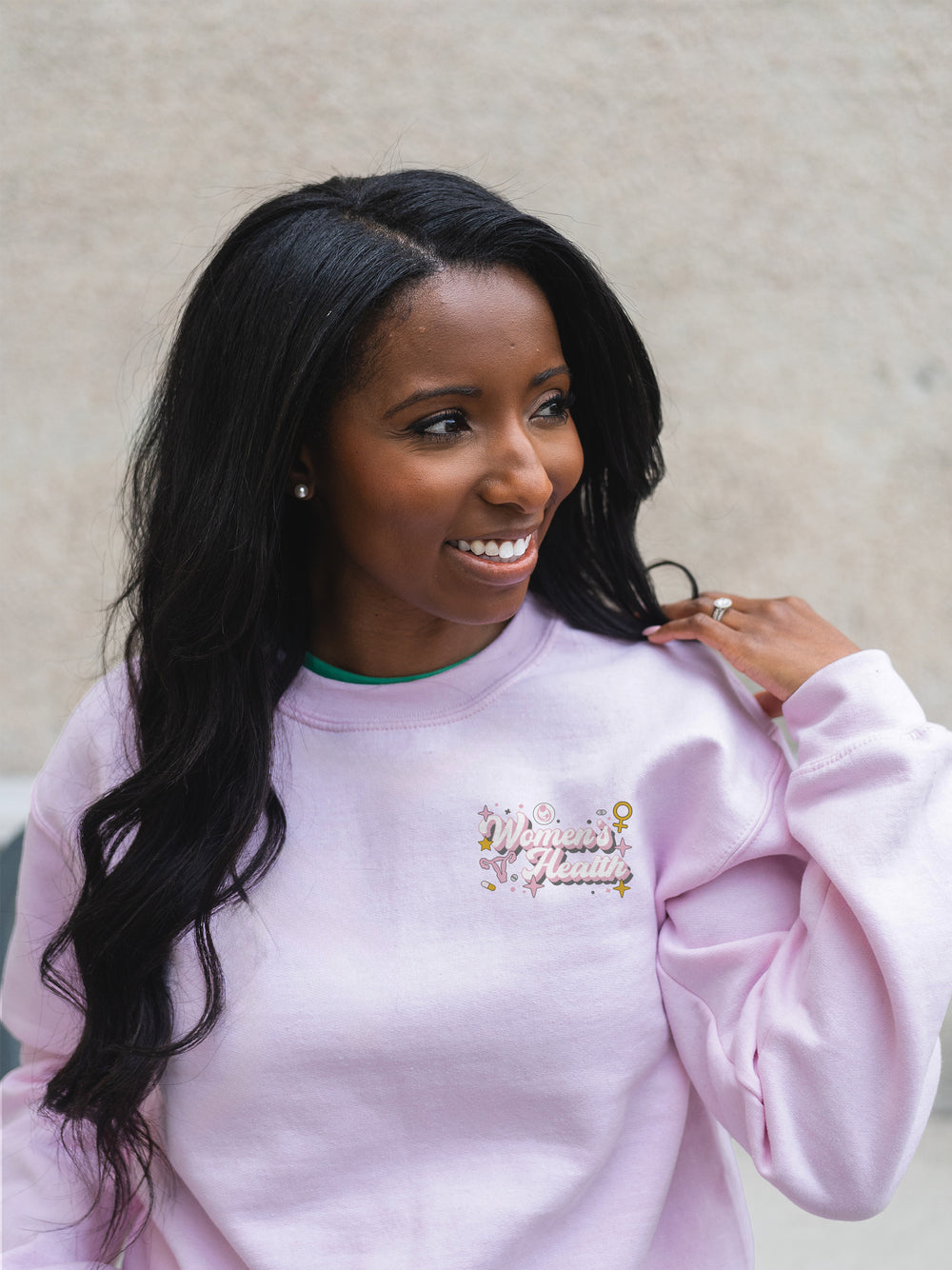 The Mama Coach - Non-Pocketed Crew Sweatshirt