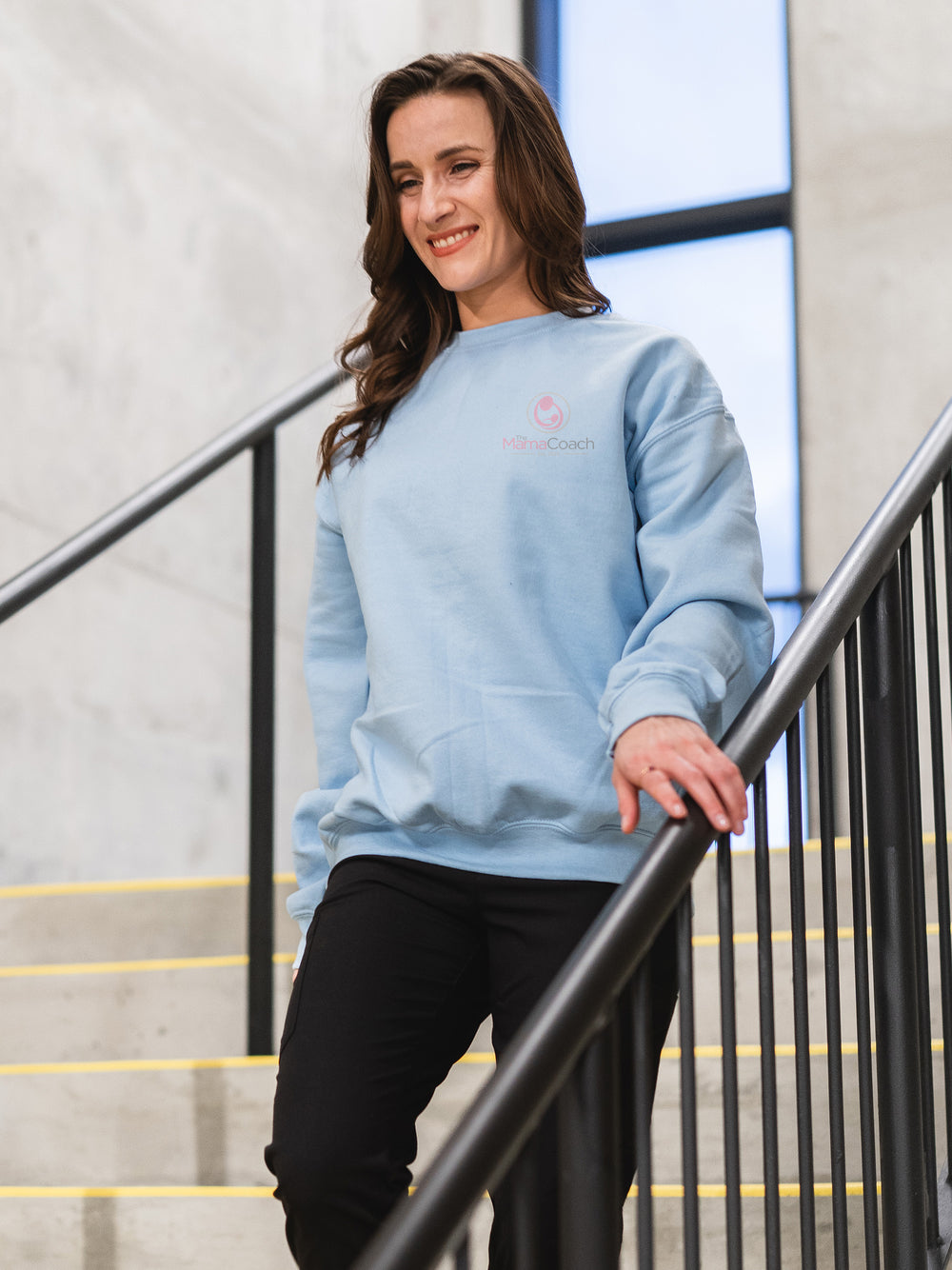 The Mama Coach - Non-Pocketed Crew Sweatshirt