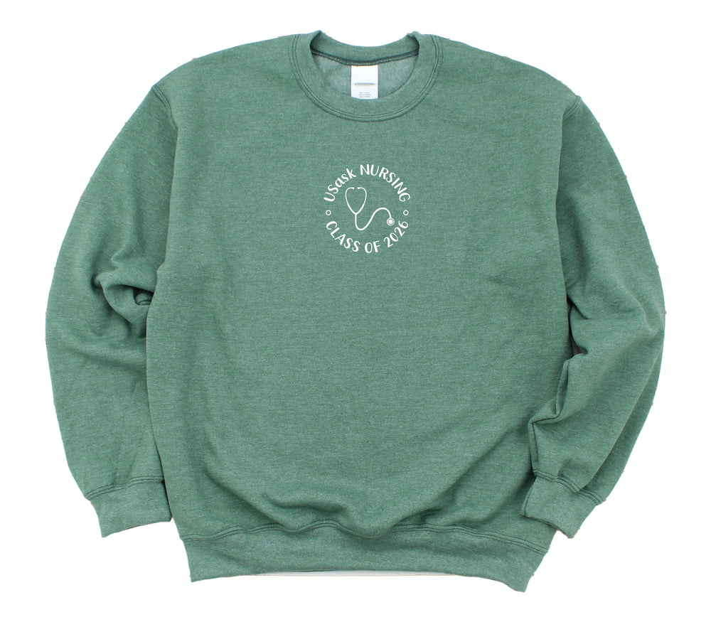 University of Saskatchewan Nursing Students (Class of 2026) - Non-Pocketed Crew Sweatshirt