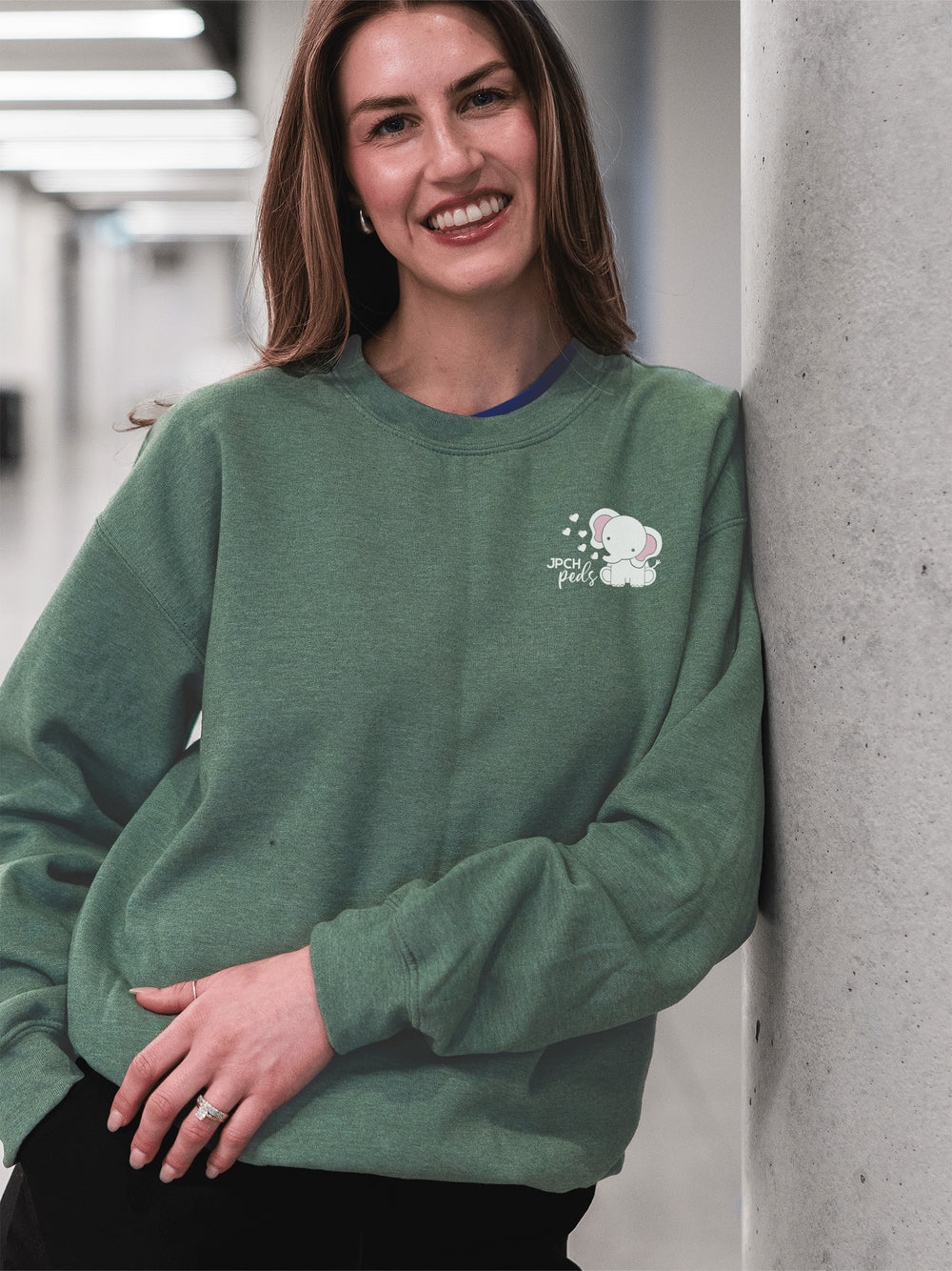 Jim Pattison Children's Hospital Inpatient Pediatrics Department - Round 4 - Non-Pocketed Crew Sweatshirt