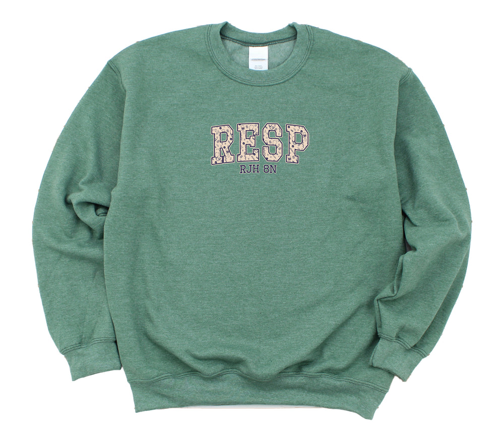 Royal Jubilee Hospital 8N Respiratory - Round 2 - Non-Pocketed Crew Sweatshirt