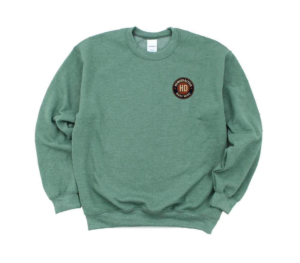 Regina General Hospital Hemodialysis Unit - Round 2 - Non-Pocketed Crew Sweatshirt