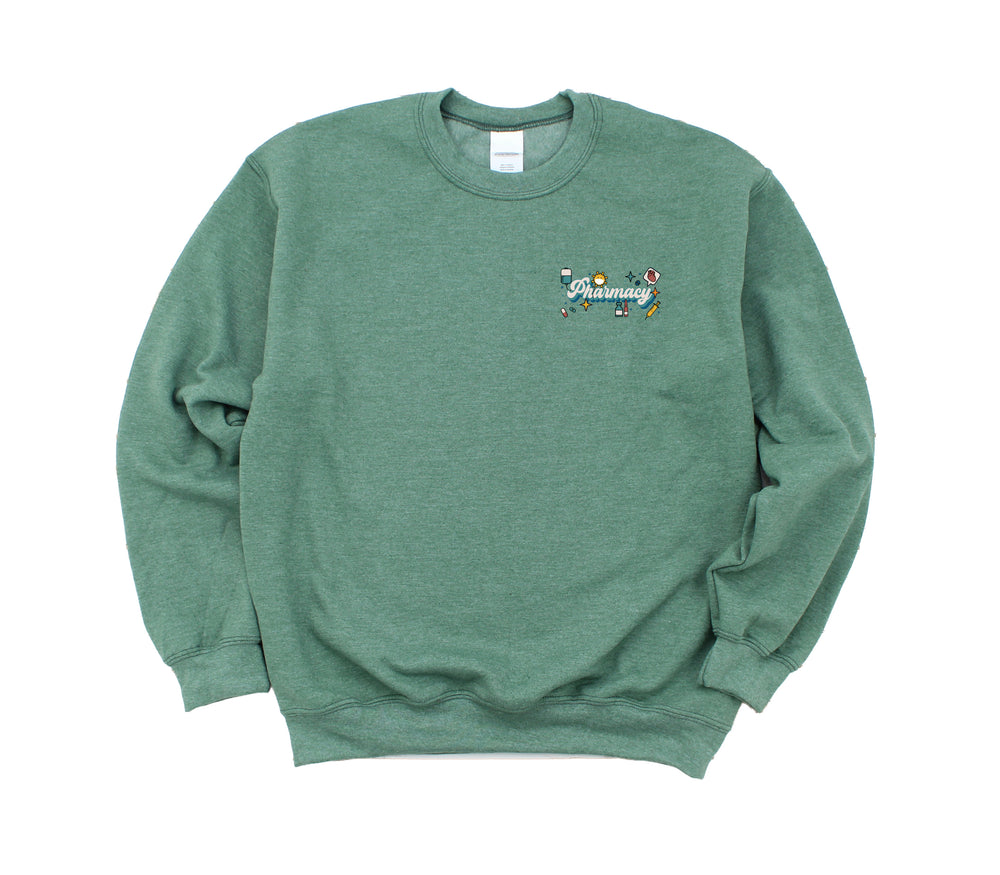 Aberdeen Hospital Pharmacy - Non-Pocketed Crew Sweatshirt