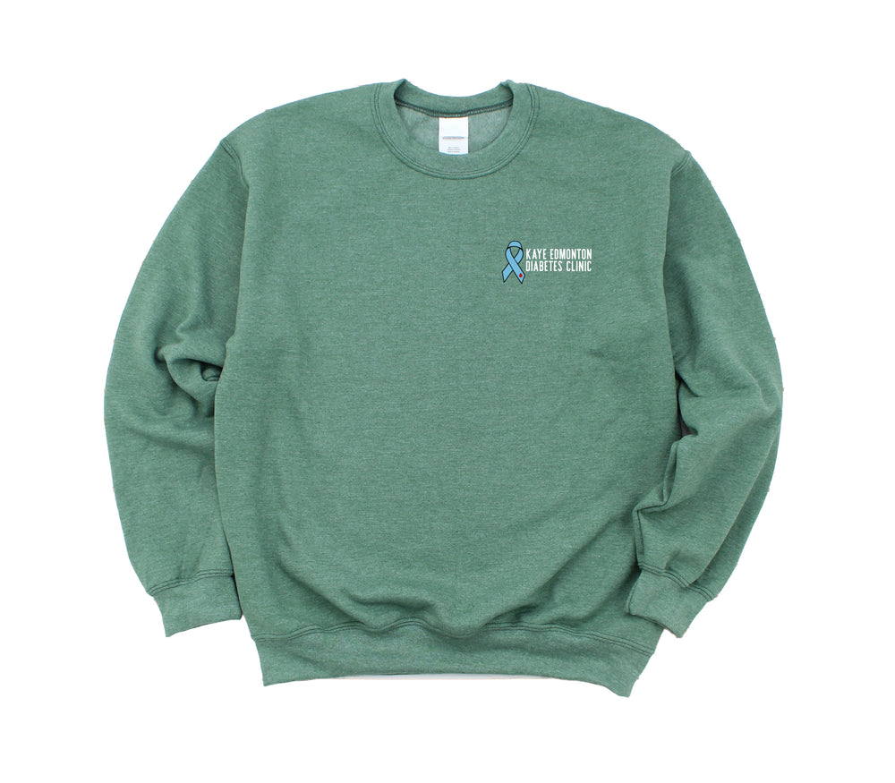 Kaye Edmonton Diabetes Clinic - Non-Pocketed Crew Sweatshirt