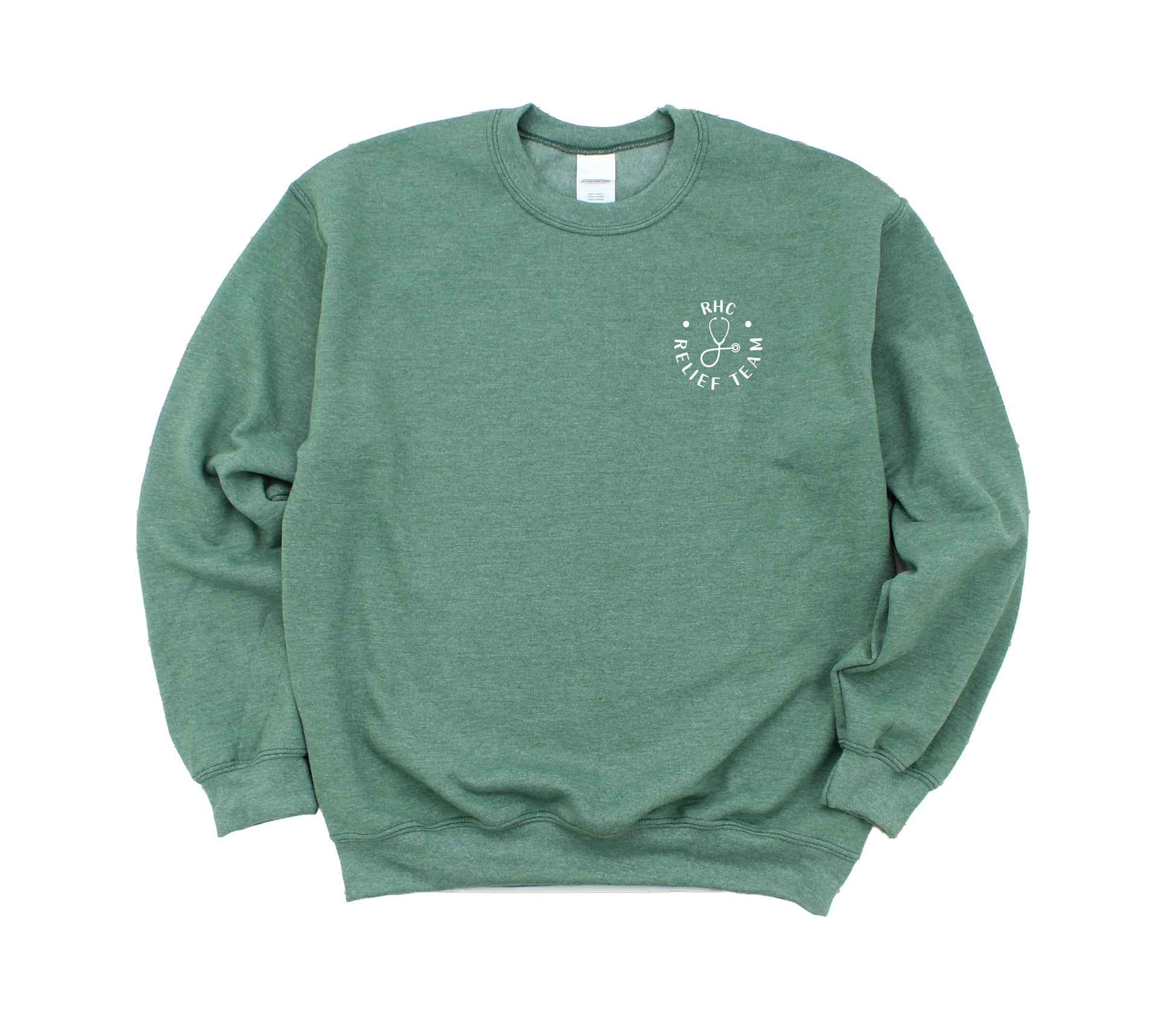 Riverview Health Centre Relief Team - Non-Pocketed Crew Sweatshirt - Lubdub Apparel