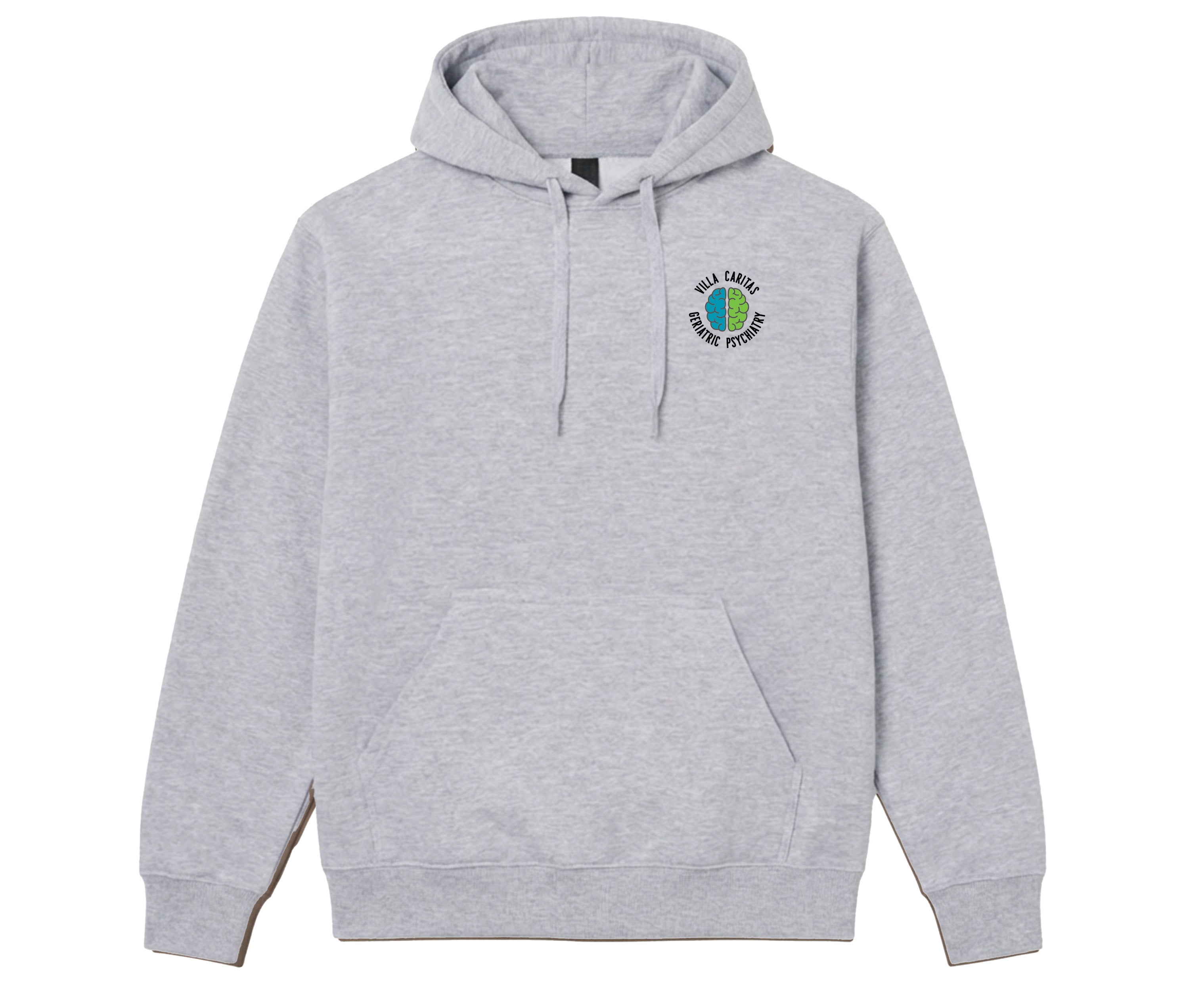 Villa Caritas Hospital - Geriatric Psychiatry - Round 2 -SoftTouch Hooded Sweatshirt