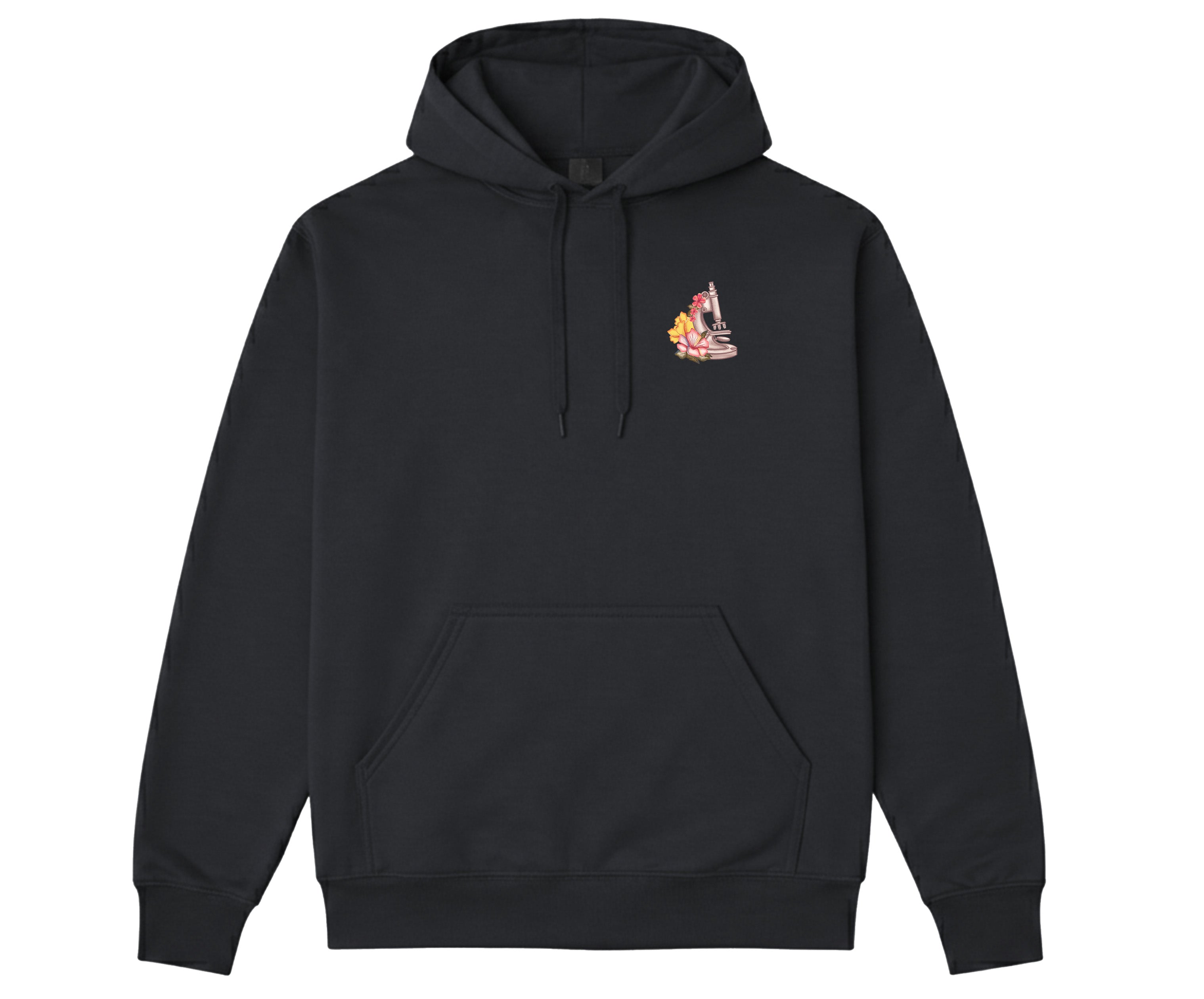 Floral Sketch - SoftTouch Hooded Sweatshirt