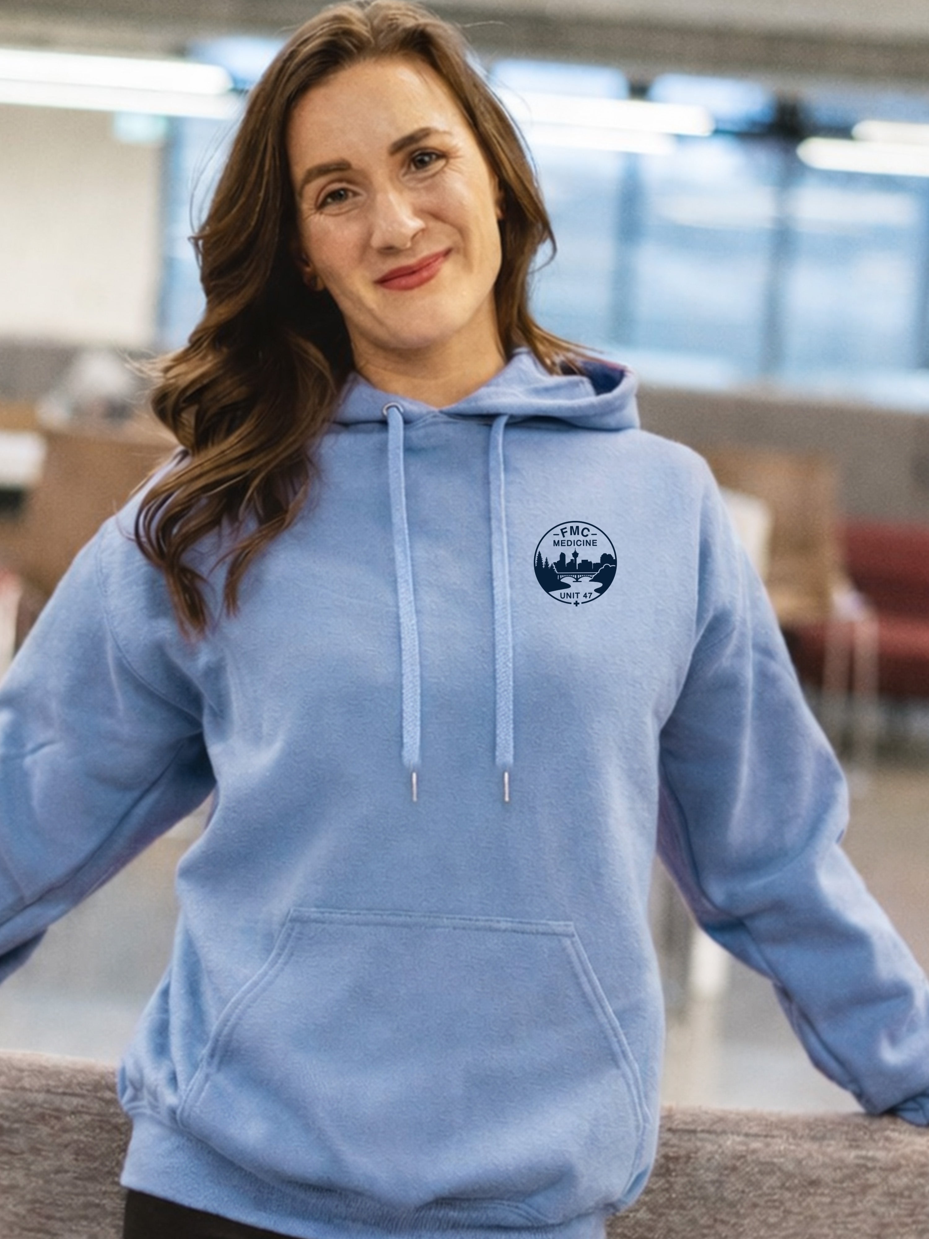 Foothills Medical Centre Unit 47 - SoftTouch Hooded Sweatshirt
